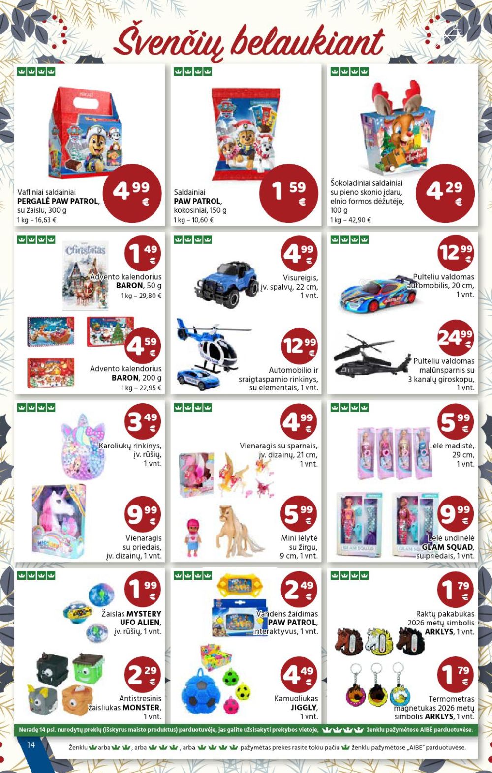 aibe - AIBĖ - Leidinys Nr.22 (2025 11 13 - 2025 11 25) - page: 14