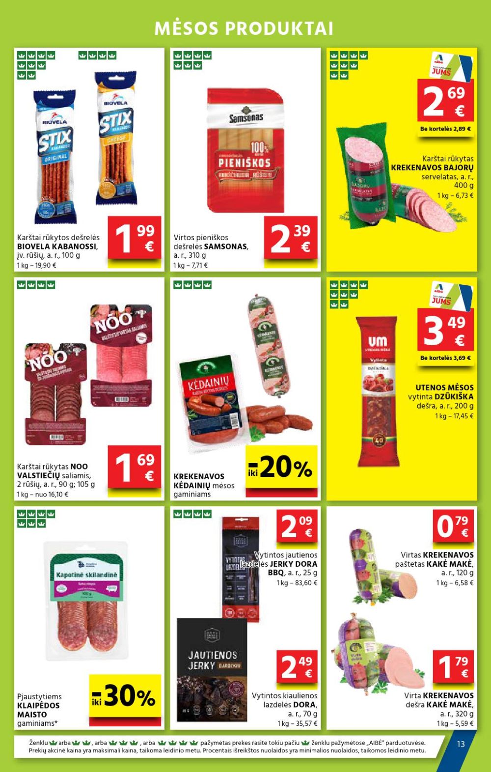 aibe - AIBĖ - Leidinys Nr.23 (2025 11 27 - 2025 12 17) - page: 13