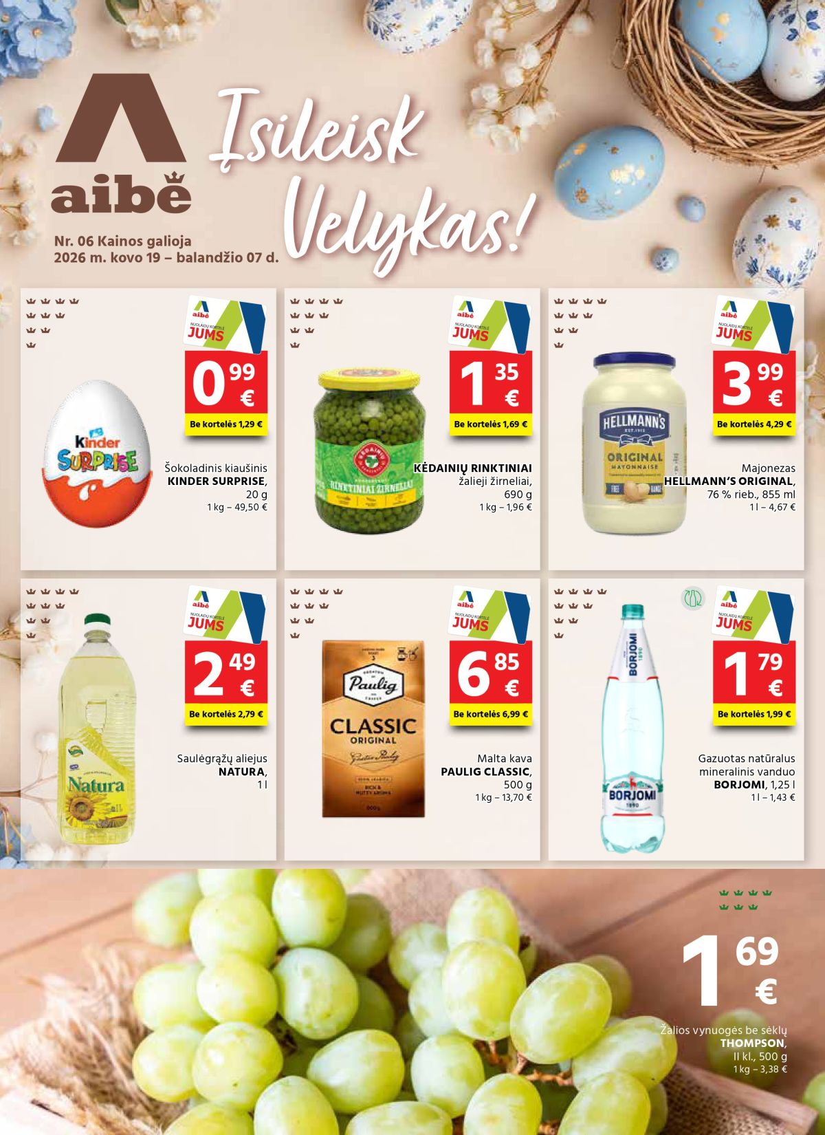 aibe - AIBĖ - Leidinys Nr.6 (2026 03 19 - 2026 04 07) - page: 1