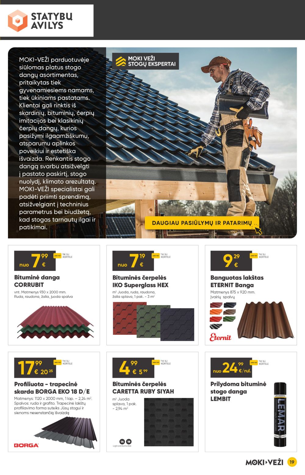moki-vezi - MOKI - VEŽI - Leidinys Nr.10 (2025 09 18 - 2025 10 14) - page: 19