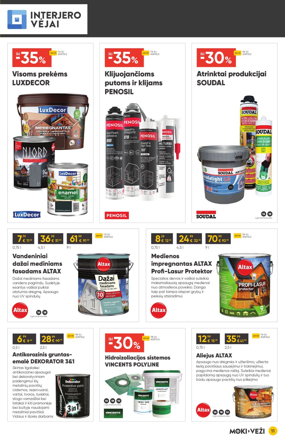 moki-vezi - MOKI - VEŽI - Leidinys Nr.10 (2025 09 18 - 2025 10 14) - page: 11