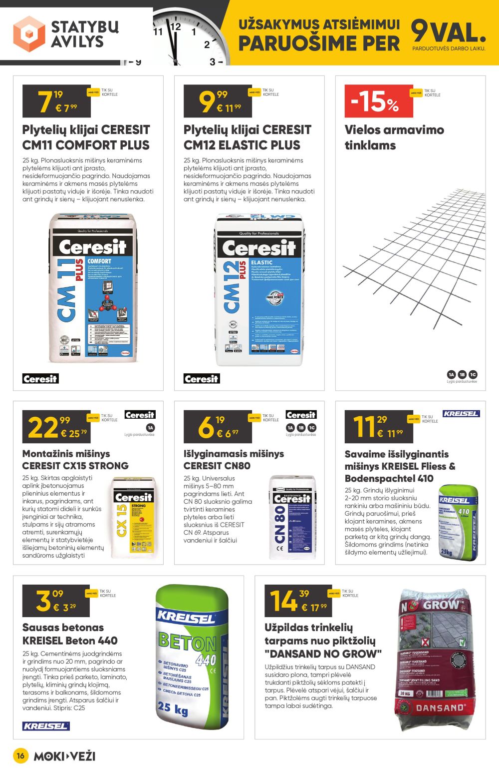 moki-vezi - MOKI - VEŽI - Leidinys Nr.10 (2025 09 18 - 2025 10 14) - page: 16