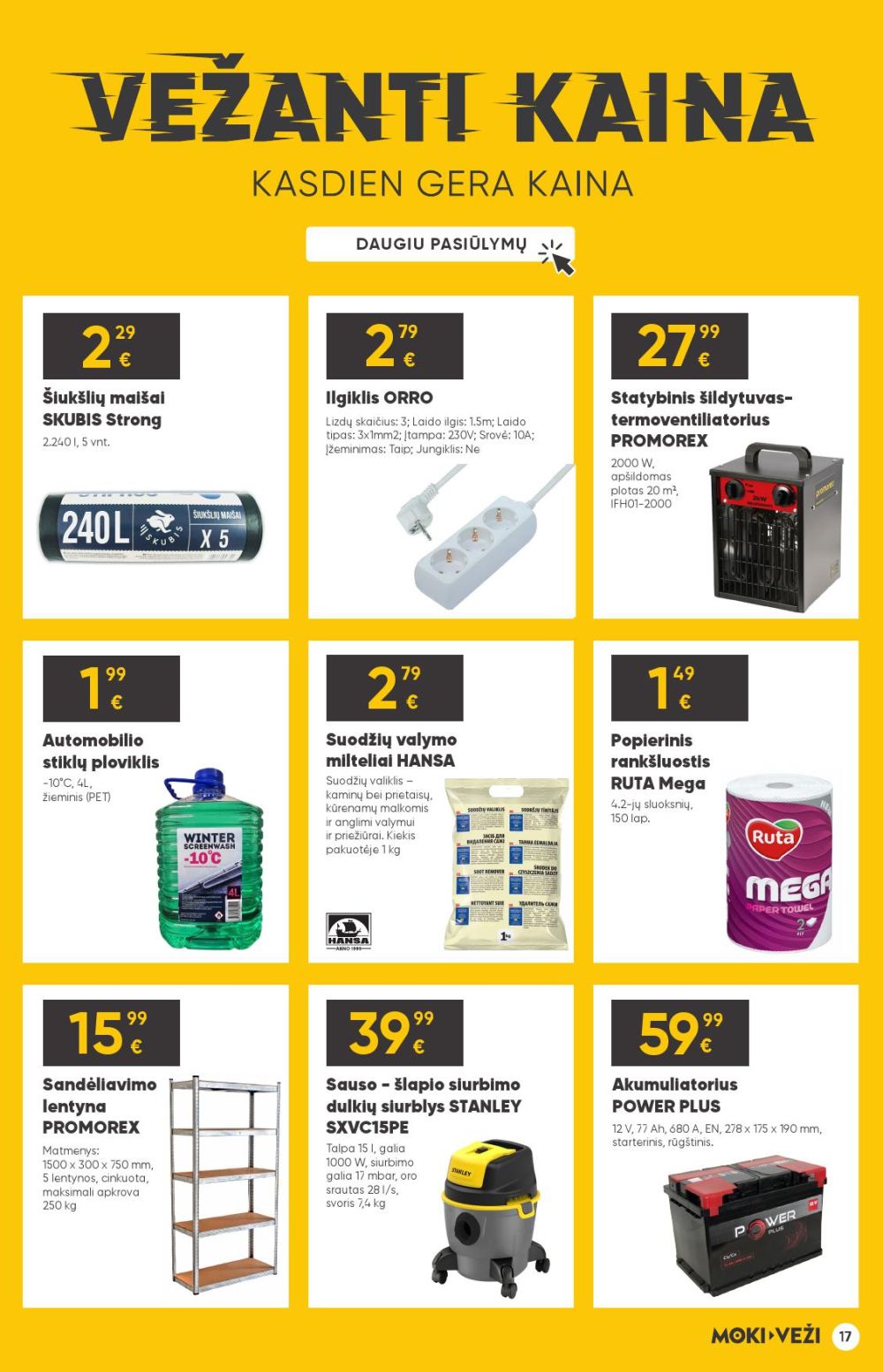 moki-vezi - MOKI - VEŽI - Leidinys Nr.12 (2025 11 13 - 2025 12 09) - page: 17