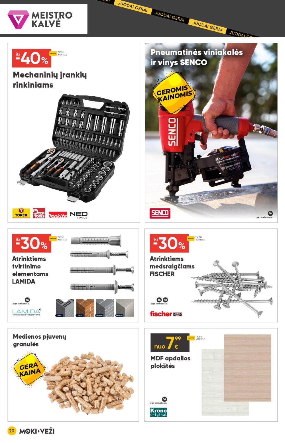 moki-vezi - MOKI - VEŽI - Leidinys Nr.12 (2025 11 13 - 2025 12 09) - page: 20