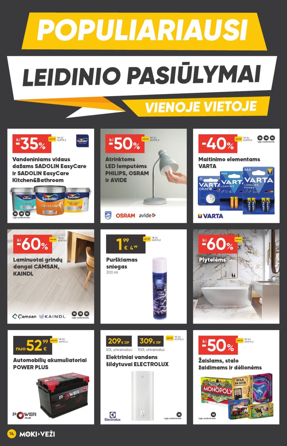 moki-vezi - MOKI - VEŽI - Leidinys Nr.13 (2025 12 11 - 2026 01 06) - page: 14