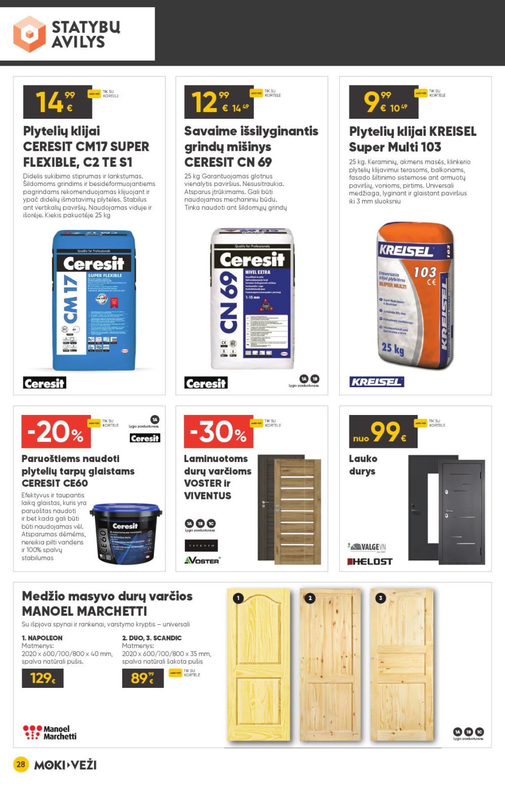 moki-vezi - MOKI - VEŽI - Leidinys Nr.13 (2025 12 11 - 2026 01 06) - page: 28