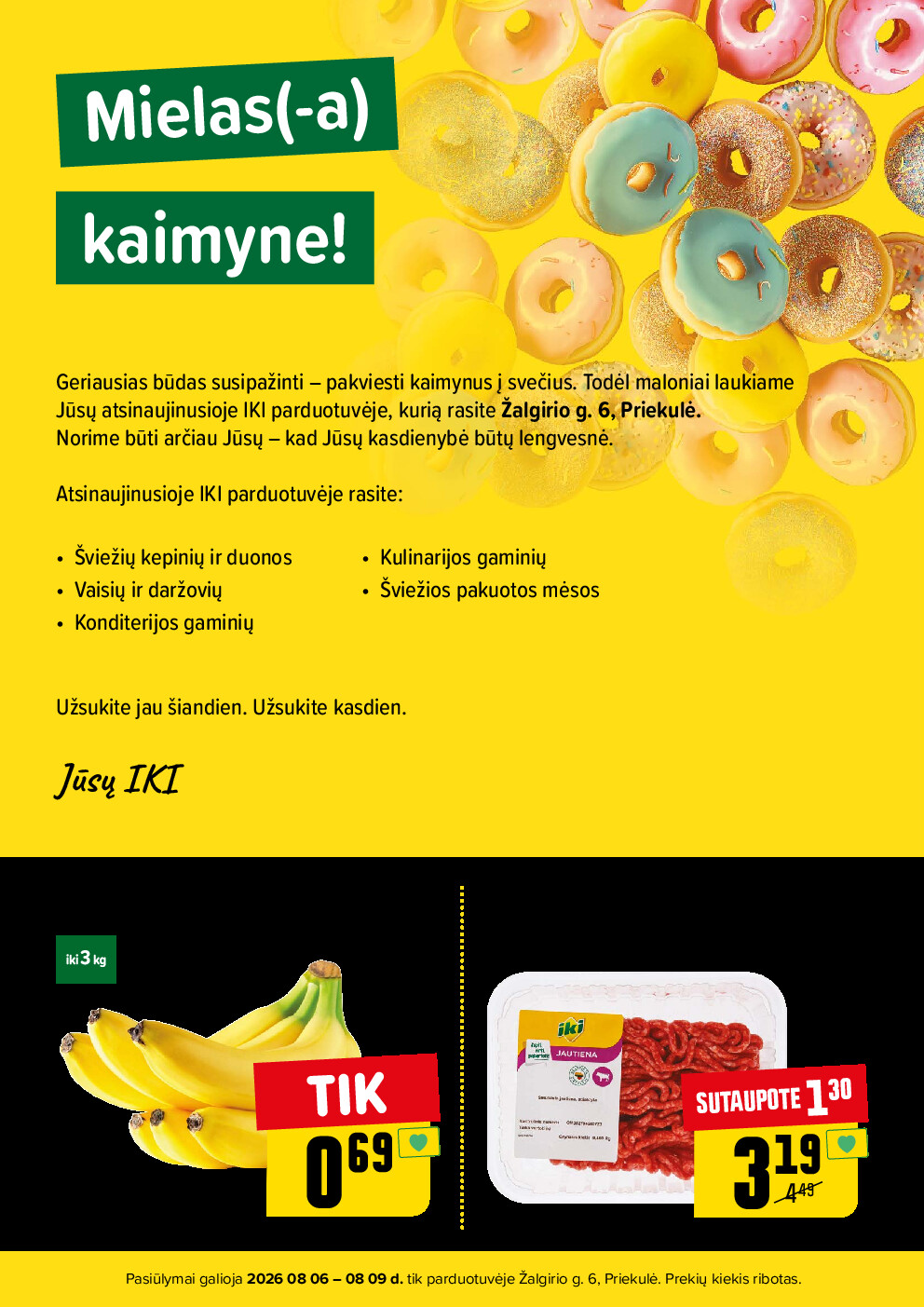 iki - Specialūs pasiūlymai IKI Priekulė parduotuvės klientams (2026-08-06 - 2026-08-09) - page: 2