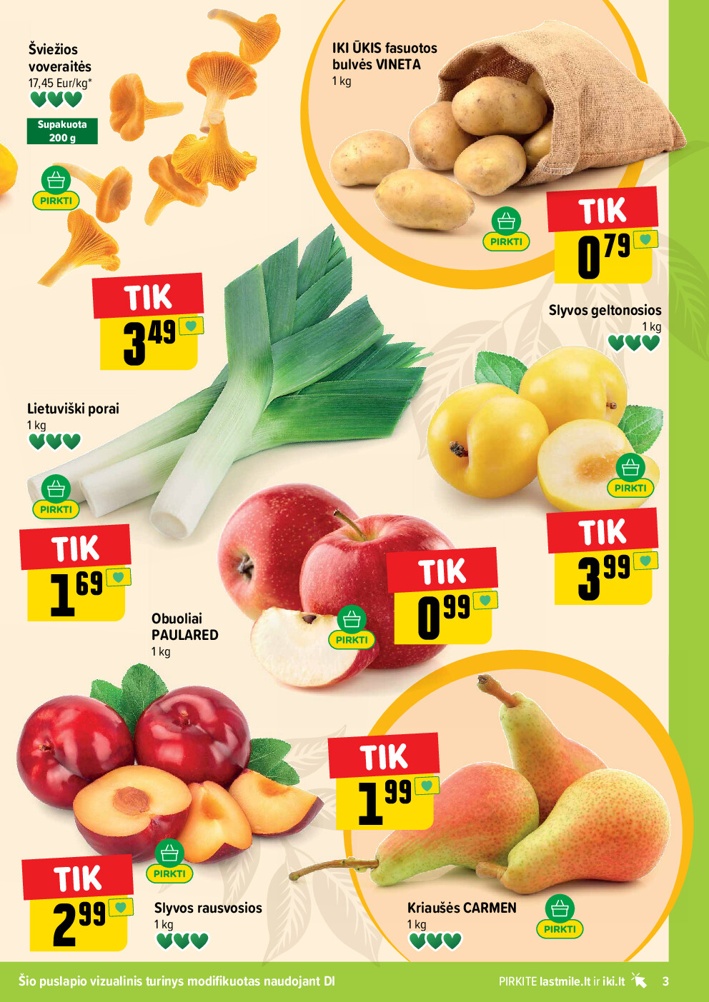 iki - IKI Kainų leidinys Nr. 34 (2026-08-17 - 2026-08-23) - page: 3