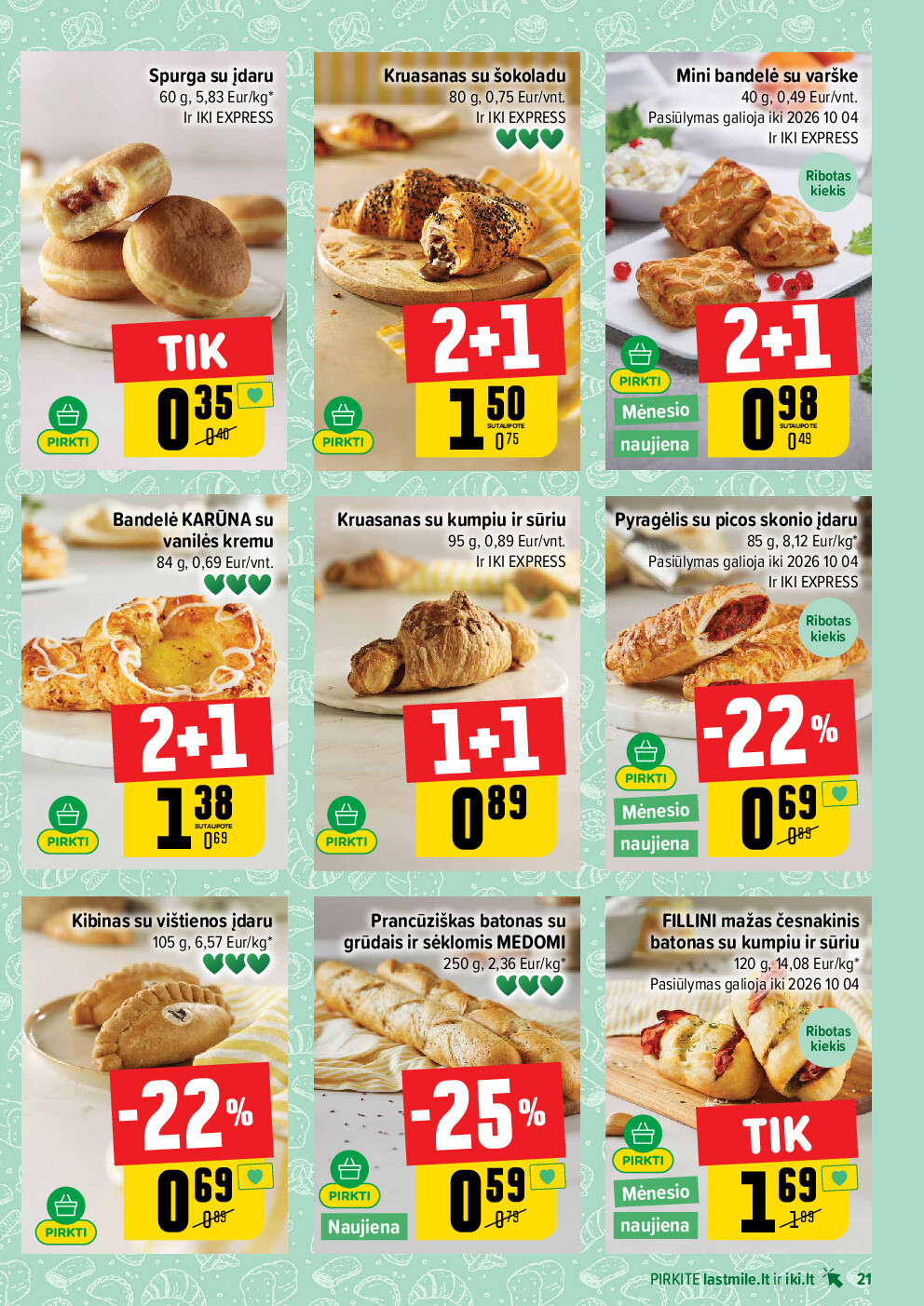 iki - IKI Kainų leidinys Nr. 36 (2026-08-31 - 2026-09-06) - page: 21