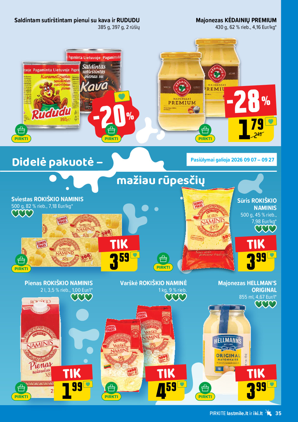 iki - IKI Kainų leidinys Nr. 37 (2026-09-07 - 2026-09-13) - page: 35