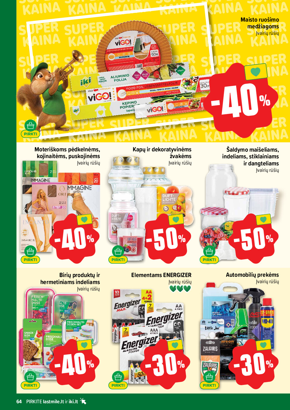 iki - IKI Kainų leidinys Nr. 37 (2026-09-07 - 2026-09-13) - page: 64