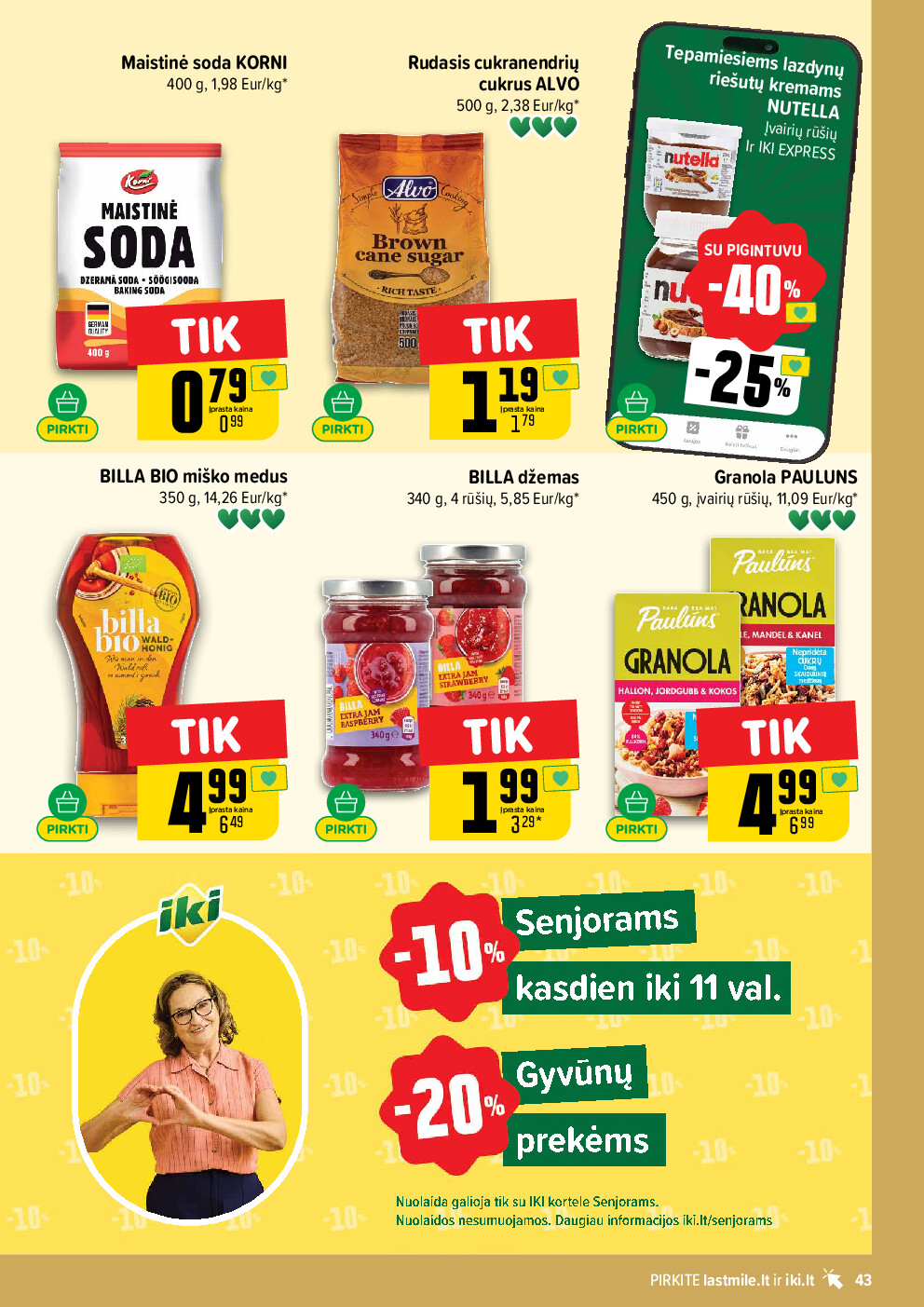 iki - IKI Kainų leidinys Nr. 38 (2026-09-14 - 2026-09-20) - page: 43