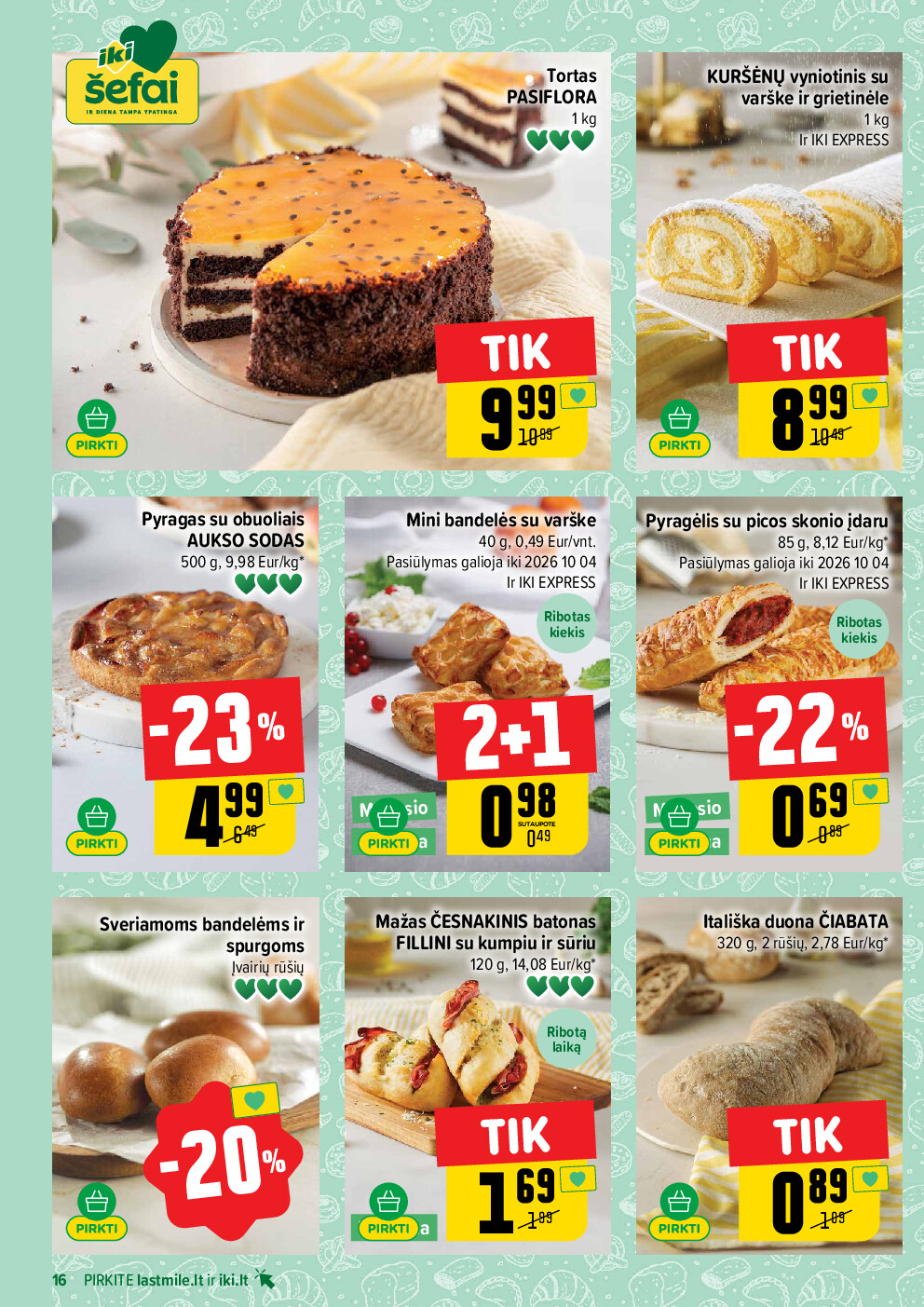 iki - IKI Kainų leidinys Nr. 39 (2026-09-21 - 2026-09-27) - page: 16