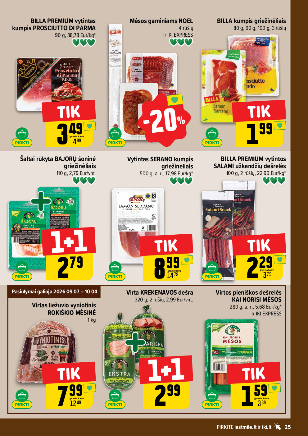 iki - IKI Kainų leidinys Nr. 39 (2026-09-21 - 2026-09-27) - page: 25