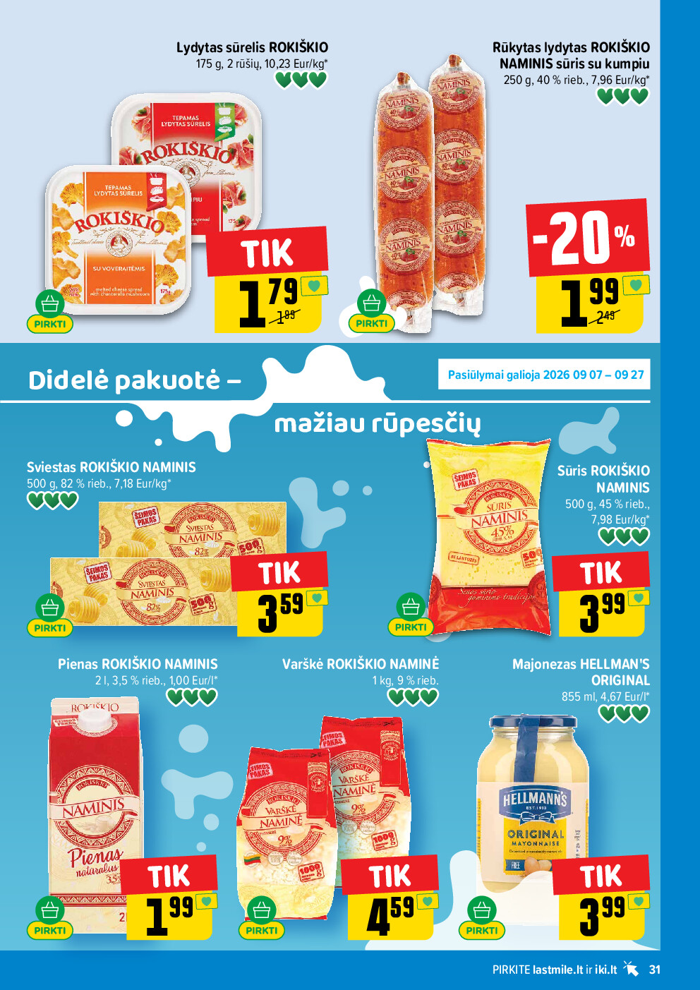 iki - IKI Kainų leidinys Nr. 39 (2026-09-21 - 2026-09-27) - page: 31