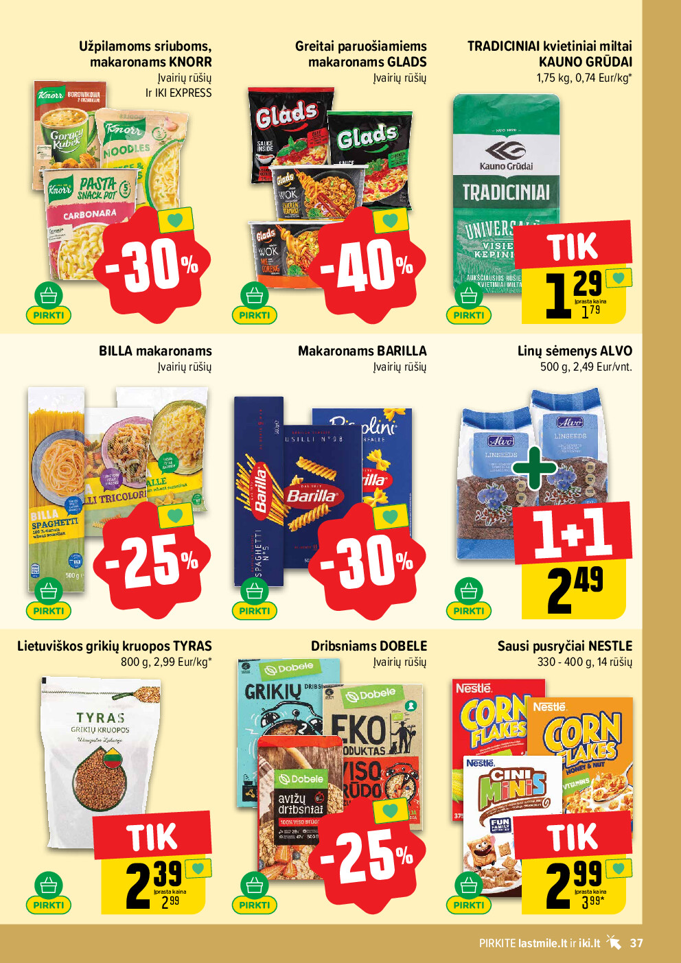 iki - IKI Kainų leidinys Nr. 39 (2026-09-21 - 2026-09-27) - page: 37