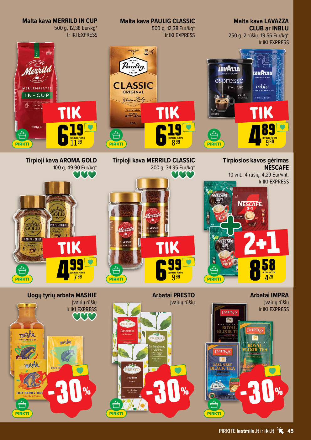 iki - IKI Kainų leidinys Nr. 39 (2026-09-21 - 2026-09-27) - page: 45