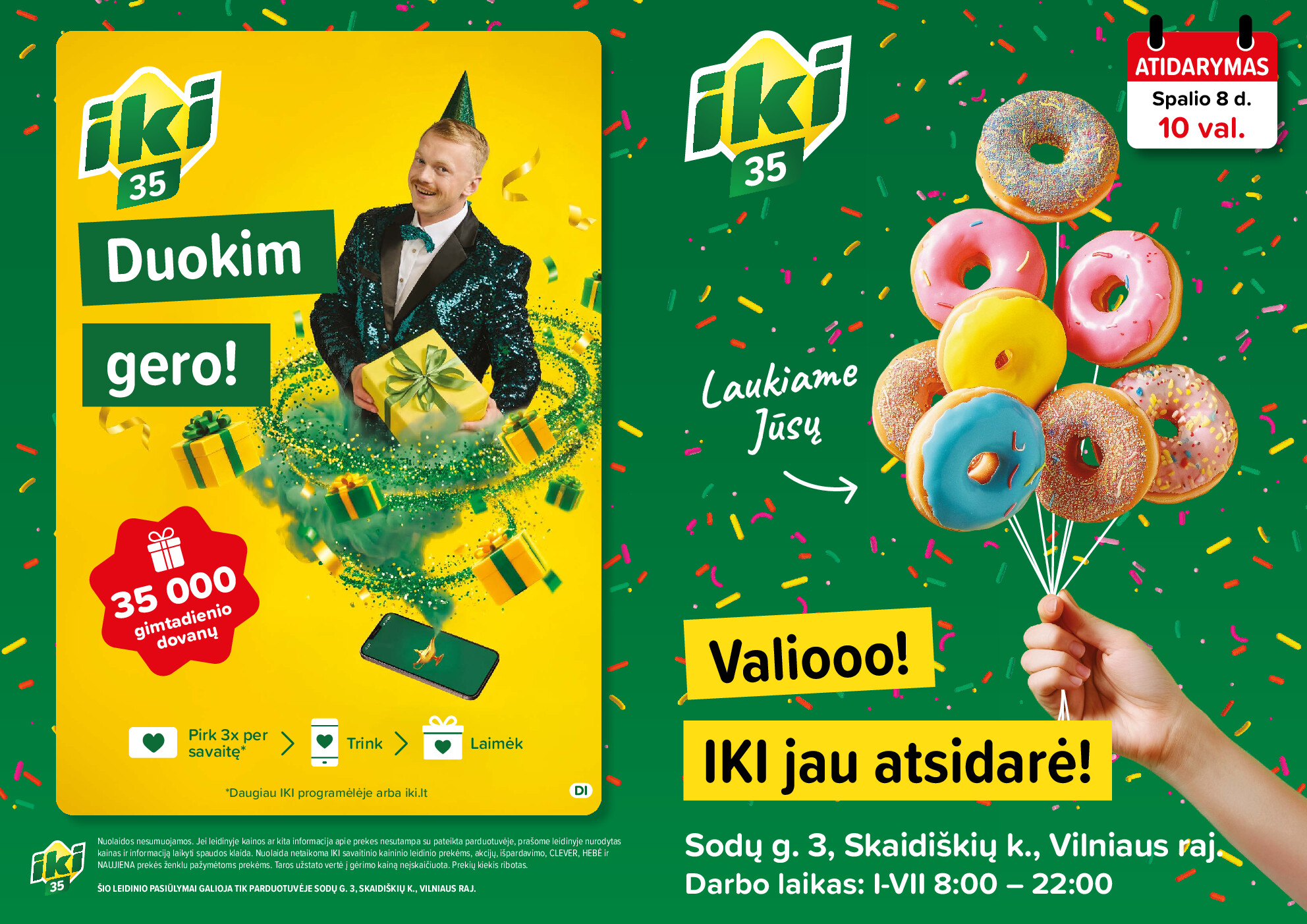 iki - Specialūs pasiūlymai IKI Skaidiškės parduotuvės klientams (2026-10-08 - 2026-10-11)