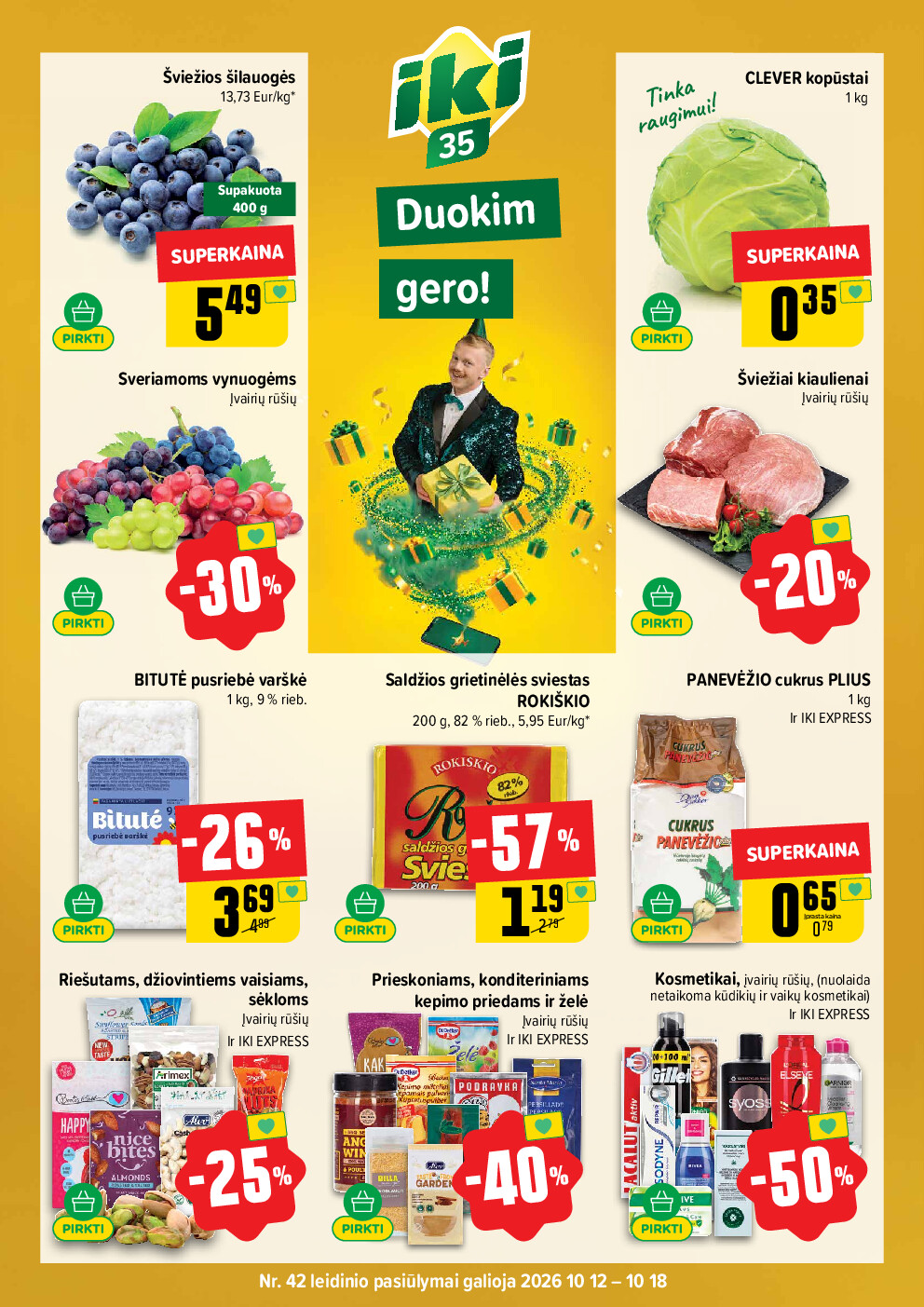 iki - IKI Kainų leidinys Nr. 42 (2026-10-12 - 2026-10-18)
