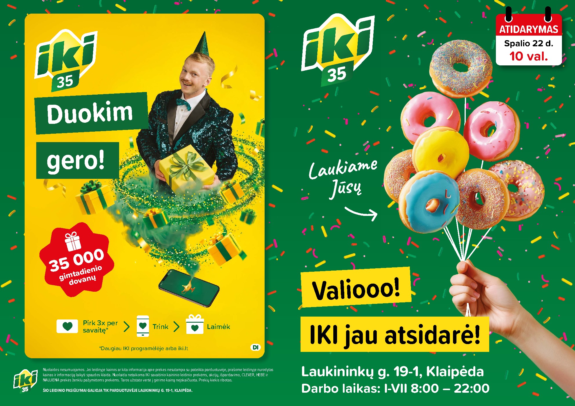 iki - Specialūs pasiūlymai IKI Vyturys parduotuvės klientams (2026-10-22 - 2026-10-25) - page: 1