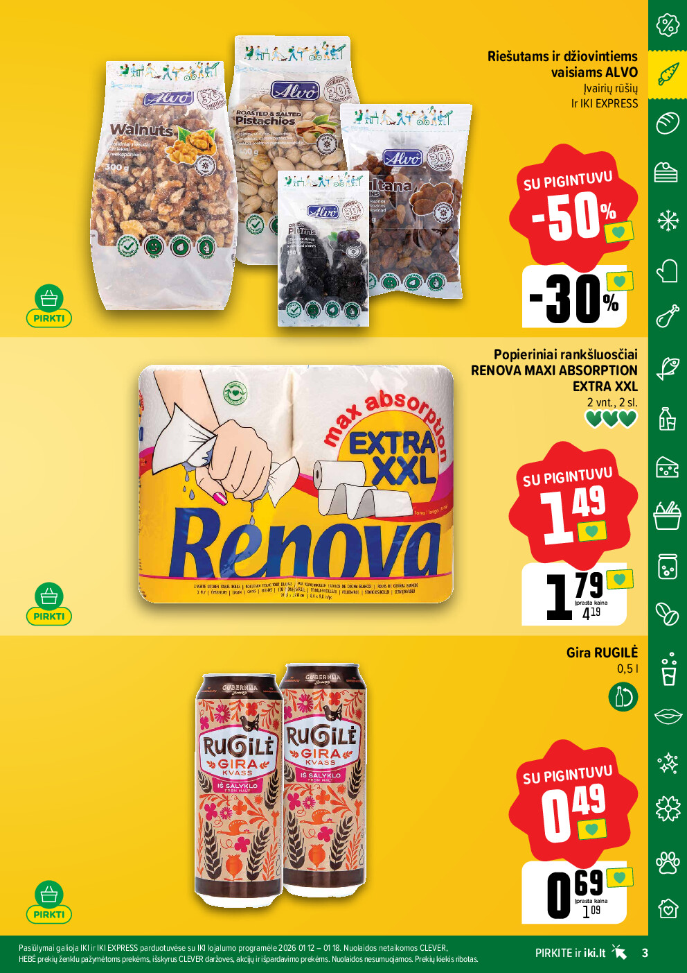 iki - PIGINTUVO pasiūlymai Nr. 03 (2026-01-12 - 2026-01-18) - page: 3