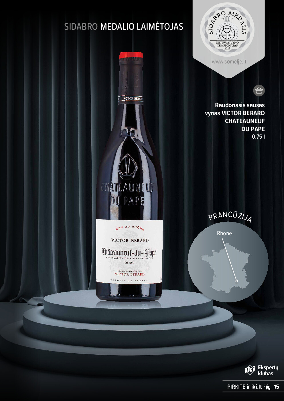 iki - IKI apdovanotų vynų ir šampanų kolekcija 2025 - page: 15
