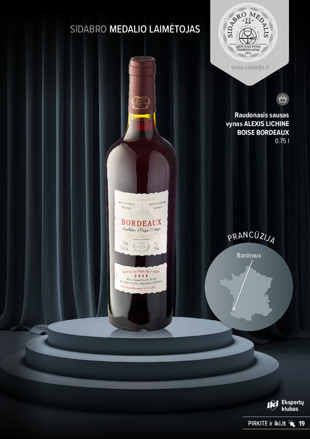 iki - IKI apdovanotų vynų ir šampanų kolekcija 2025 - page: 19