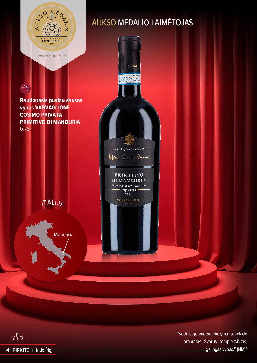 iki - IKI apdovanotų vynų ir šampanų kolekcija 2025 - page: 4