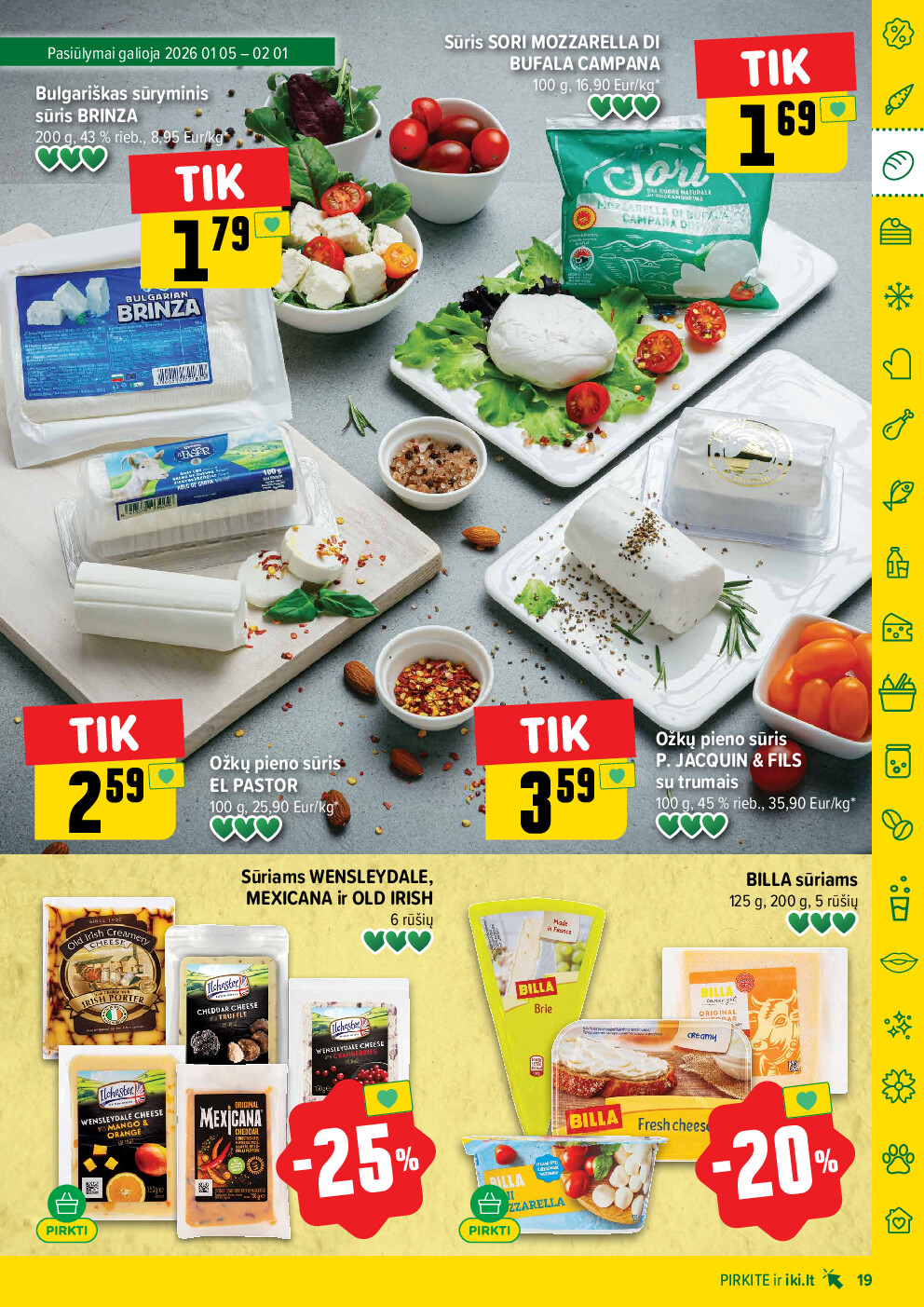 iki - IKI Kaininis leidinys Nr. 04 (2026-01-19 - 2026-01-25) - page: 19