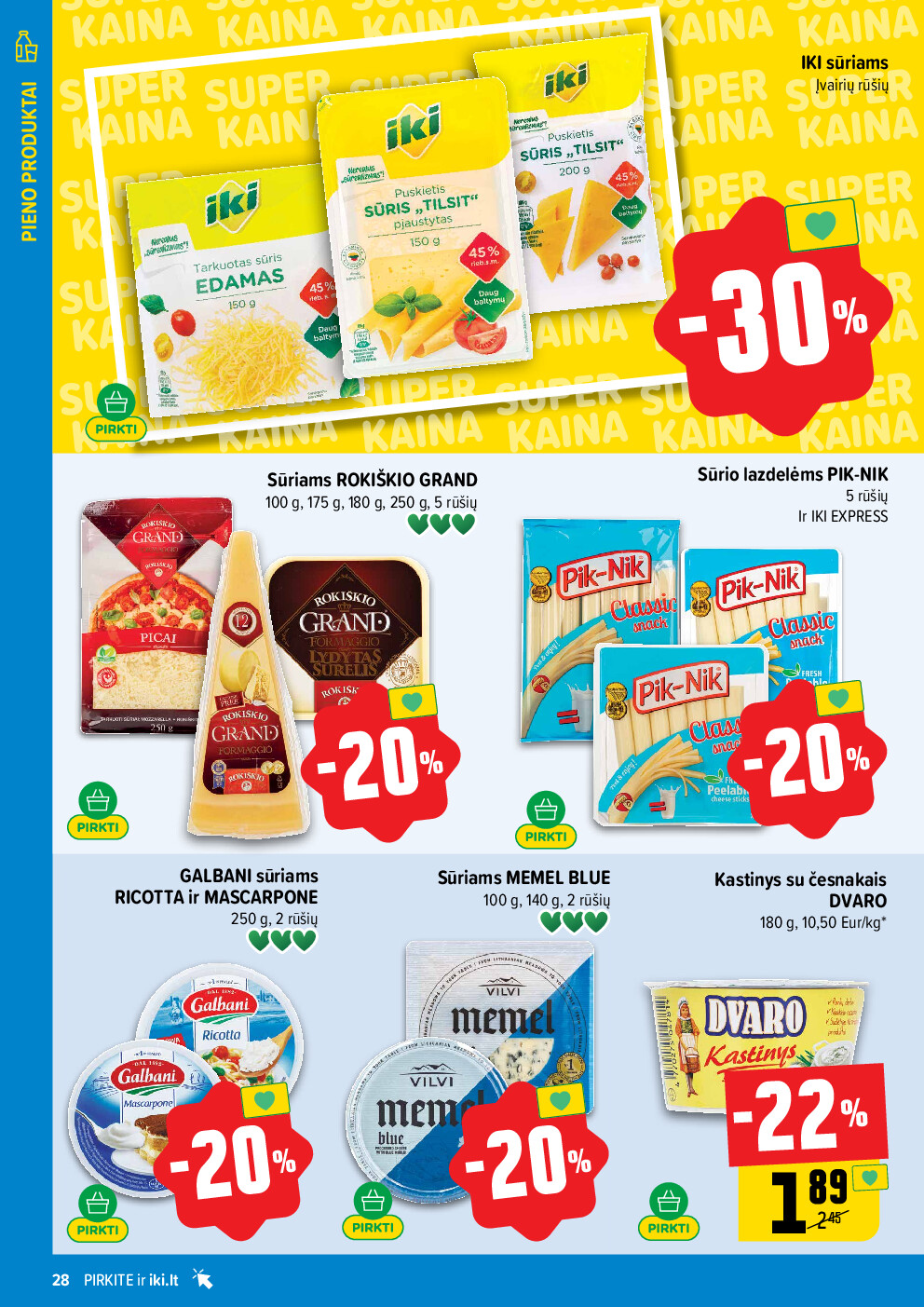 iki - IKI Kaininis leidinys Nr. 04 (2026-01-19 - 2026-01-25) - page: 28