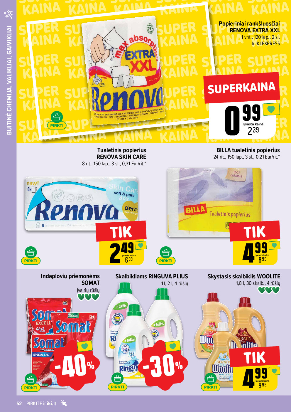 iki - IKI Kaininis leidinys Nr. 04 (2026-01-19 - 2026-01-25) - page: 52