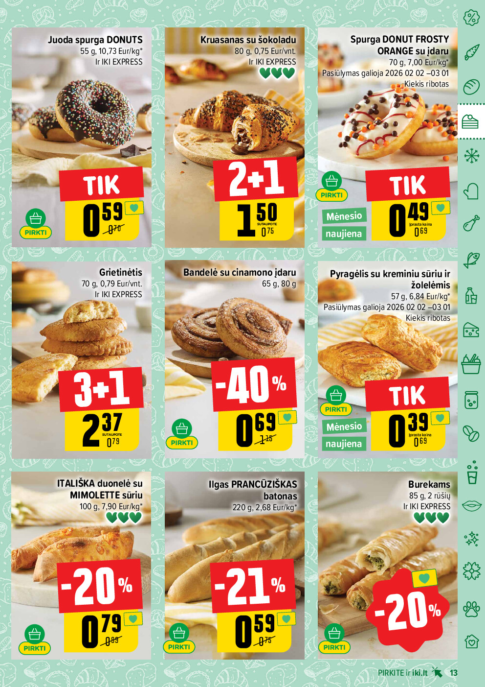 iki - IKI Kaininis leidinys Nr. 06 (2026-02-02 - 2026-02-08) - page: 13