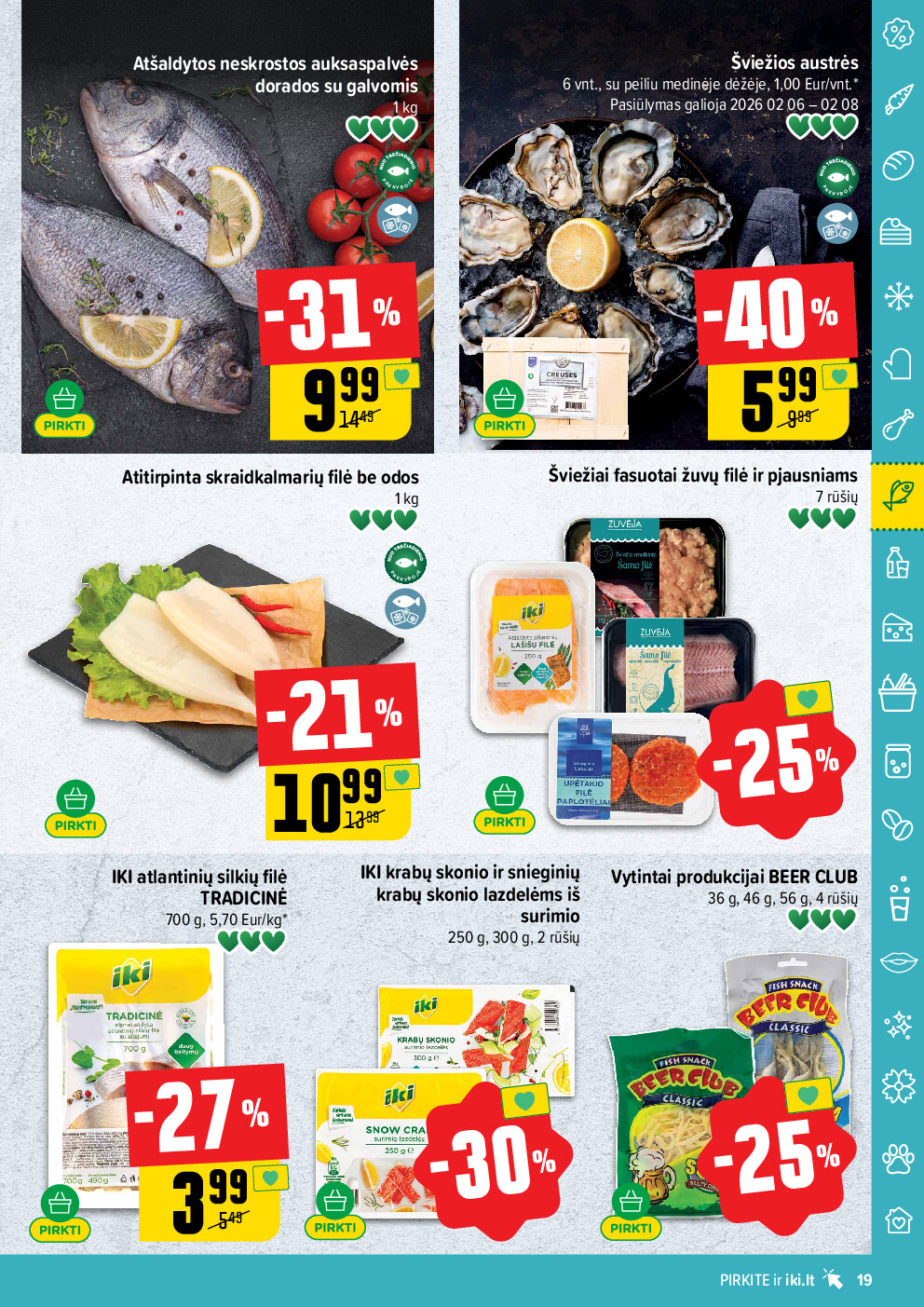 iki - IKI Kaininis leidinys Nr. 06 (2026-02-02 - 2026-02-08) - page: 19