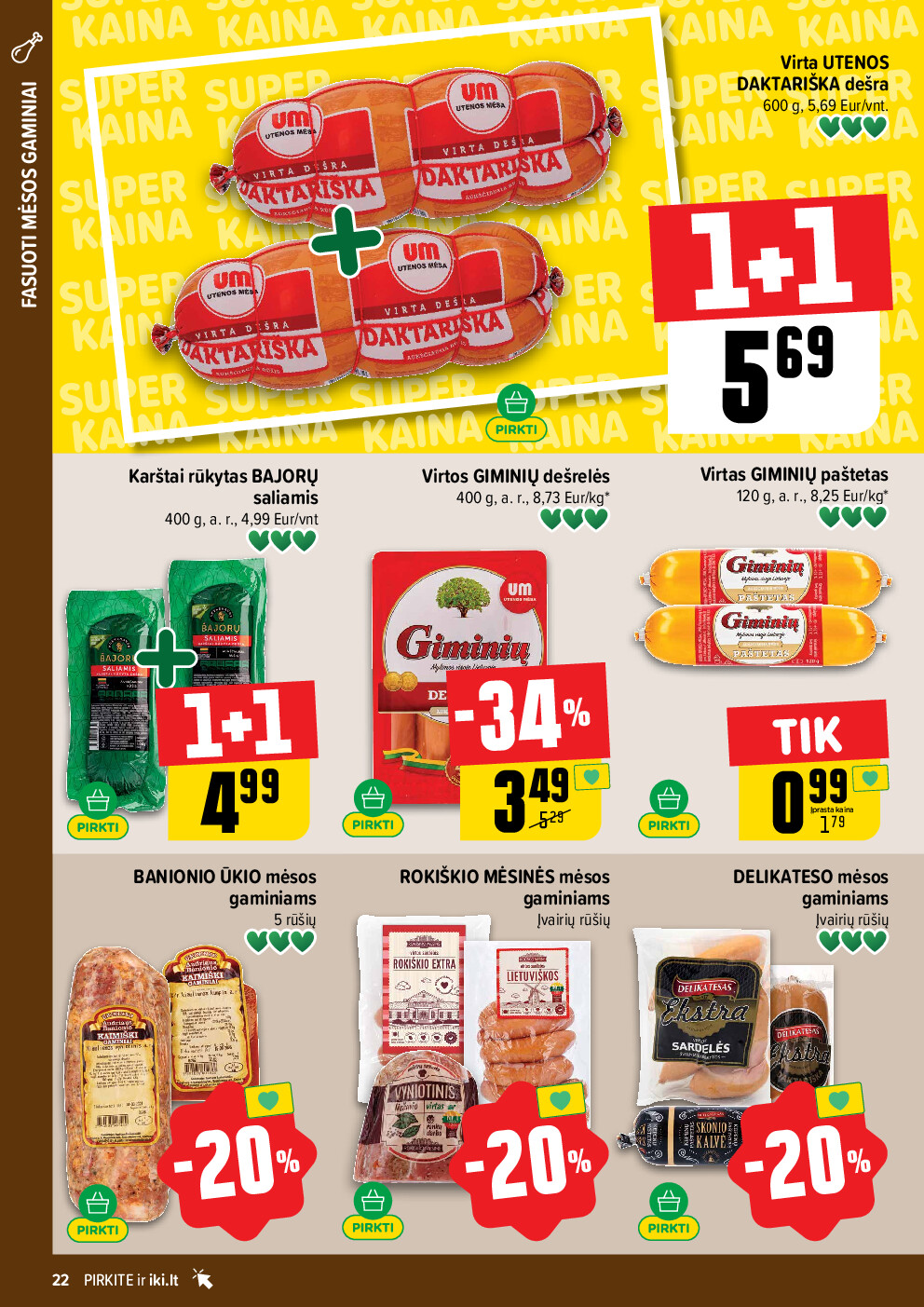 iki - IKI Kaininis leidinys Nr. 06 (2026-02-02 - 2026-02-08) - page: 22