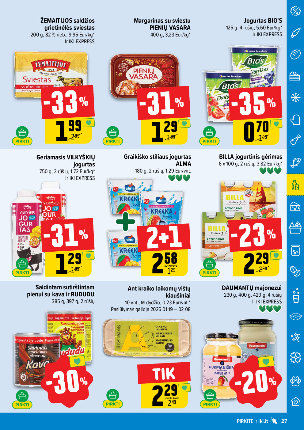 iki - IKI Kaininis leidinys Nr. 06 (2026-02-02 - 2026-02-08) - page: 27