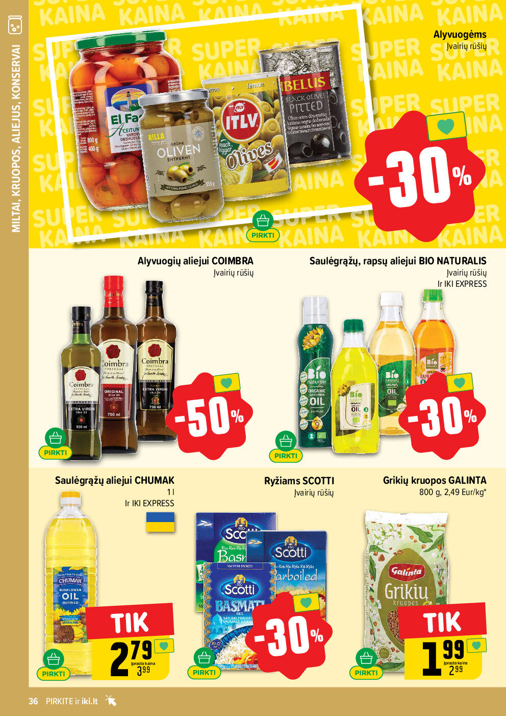 iki - IKI Kaininis leidinys Nr. 06 (2026-02-02 - 2026-02-08) - page: 36