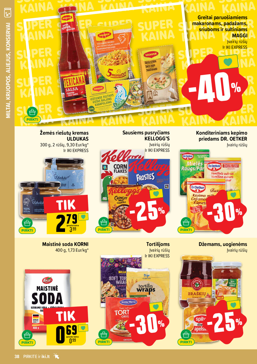 iki - IKI Kaininis leidinys Nr. 06 (2026-02-02 - 2026-02-08) - page: 38