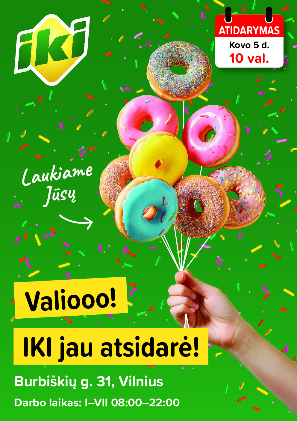 iki - Specialūs pasiūlymai IKI Burbiškių parduotuvės klientams (2026-03-05 - 2026-03-08)