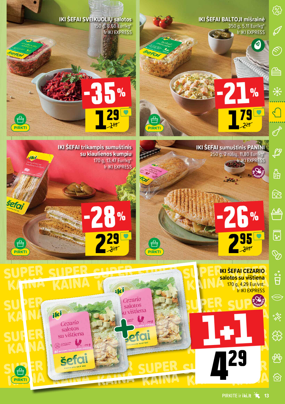 iki - IKI Kaininis leidinys Nr. 11 (2026-03-09 - 2026-03-15) - page: 13