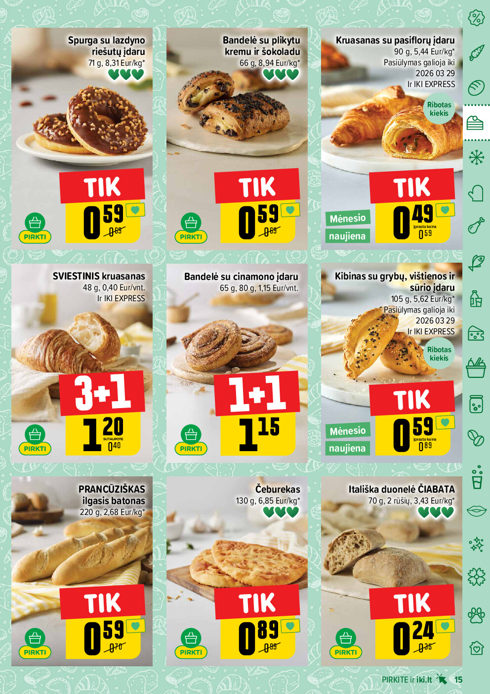 iki - IKI Kaininis leidinys Nr. 11 (2026-03-09 - 2026-03-15) - page: 15