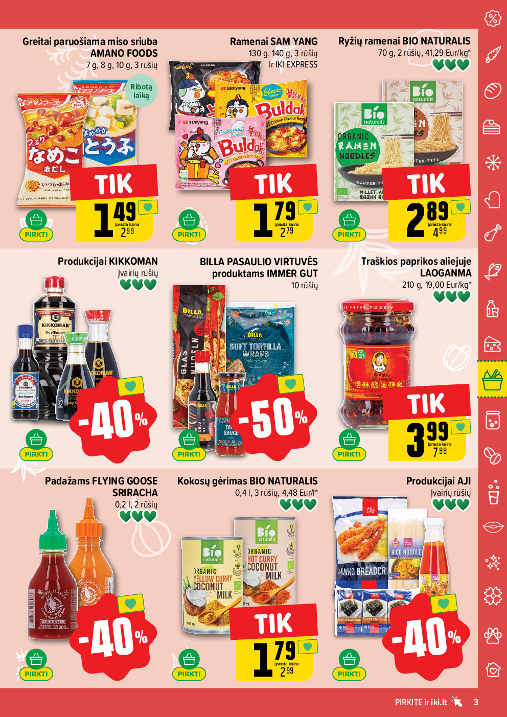 iki - IKI Kaininis leidinys Nr. 11 (2026-03-09 - 2026-03-15) - page: 3