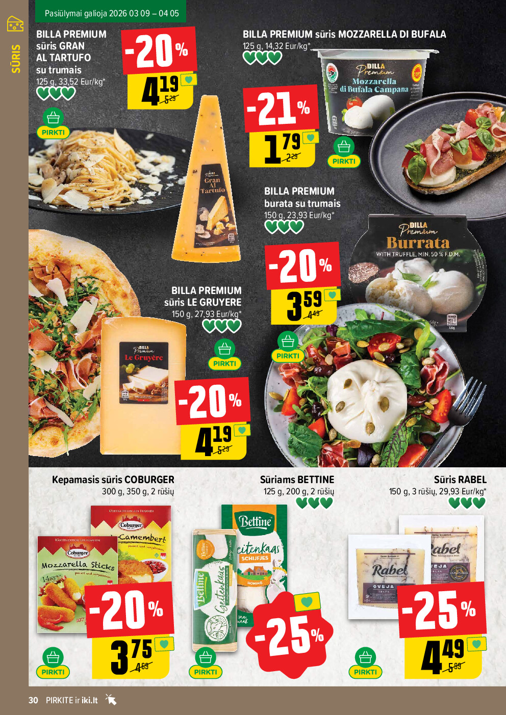 iki - IKI Kaininis leidinys Nr. 11 (2026-03-09 - 2026-03-15) - page: 30