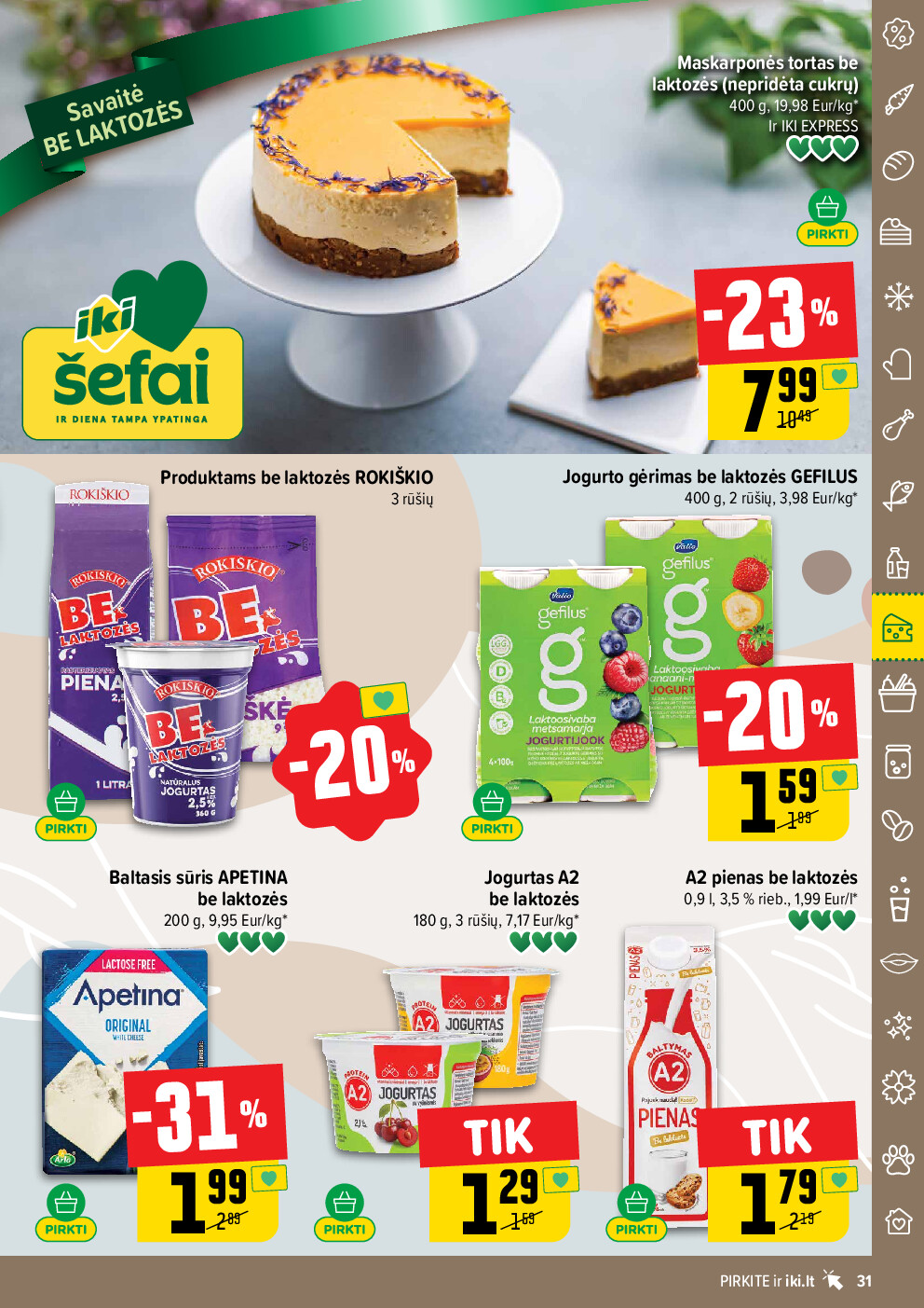 iki - IKI Kaininis leidinys Nr. 11 (2026-03-09 - 2026-03-15) - page: 31