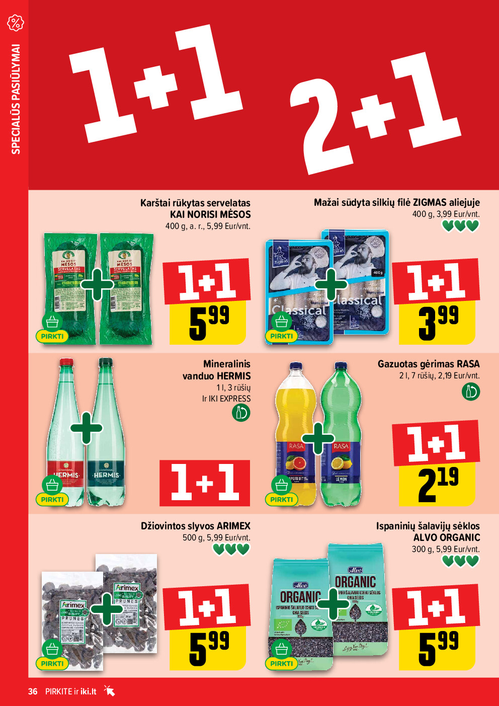 iki - IKI Kaininis leidinys Nr. 11 (2026-03-09 - 2026-03-15) - page: 36