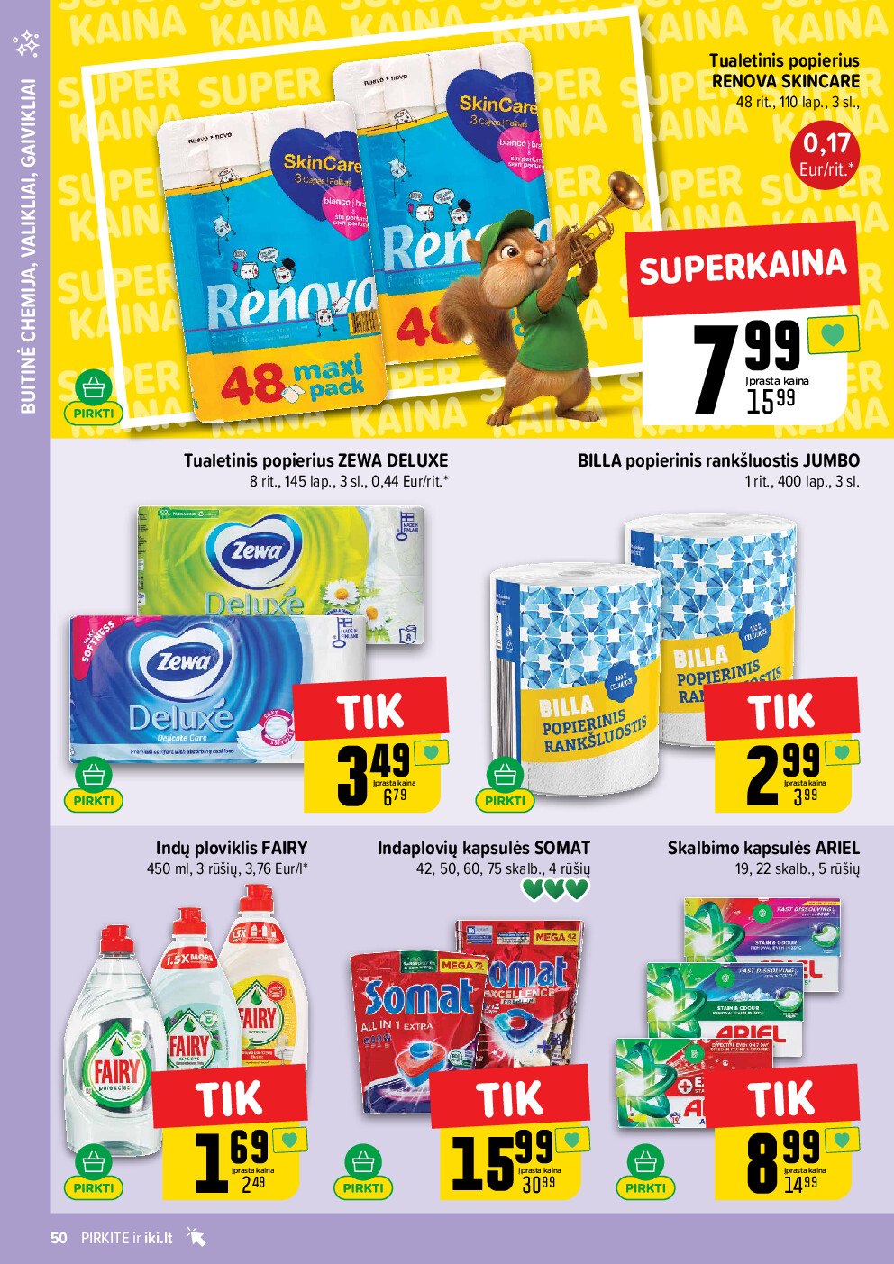 iki - IKI Kaininis leidinys Nr. 11 (2026-03-09 - 2026-03-15) - page: 50