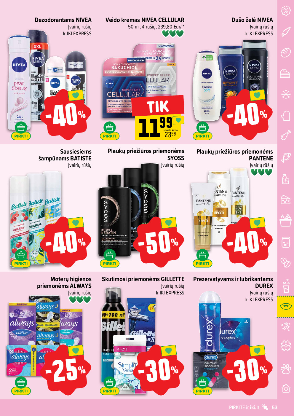 iki - IKI Kaininis leidinys Nr. 11 (2026-03-09 - 2026-03-15) - page: 53