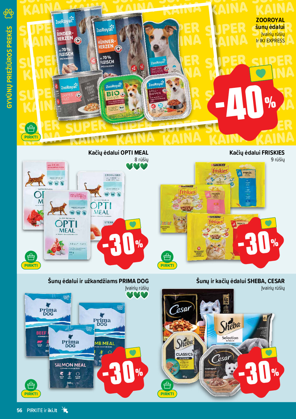 iki - IKI Kaininis leidinys Nr. 11 (2026-03-09 - 2026-03-15) - page: 56