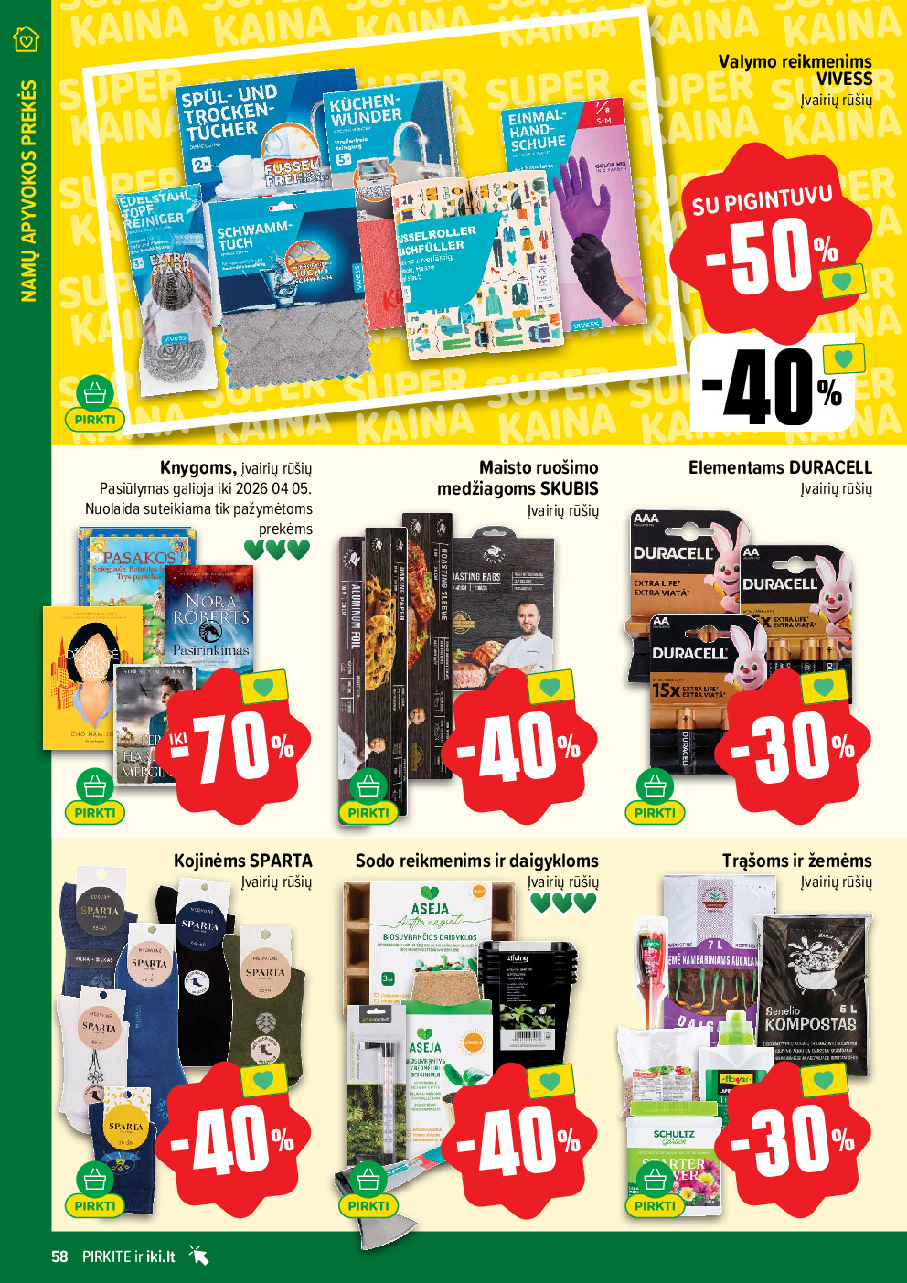 iki - IKI Kaininis leidinys Nr. 11 (2026-03-09 - 2026-03-15) - page: 58