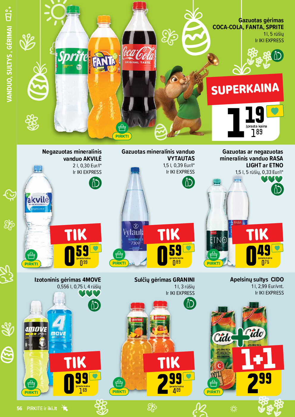 iki - IKI Kaininis leidinys Nr. 12 (2026-03-16 - 2026-03-22) - page: 56