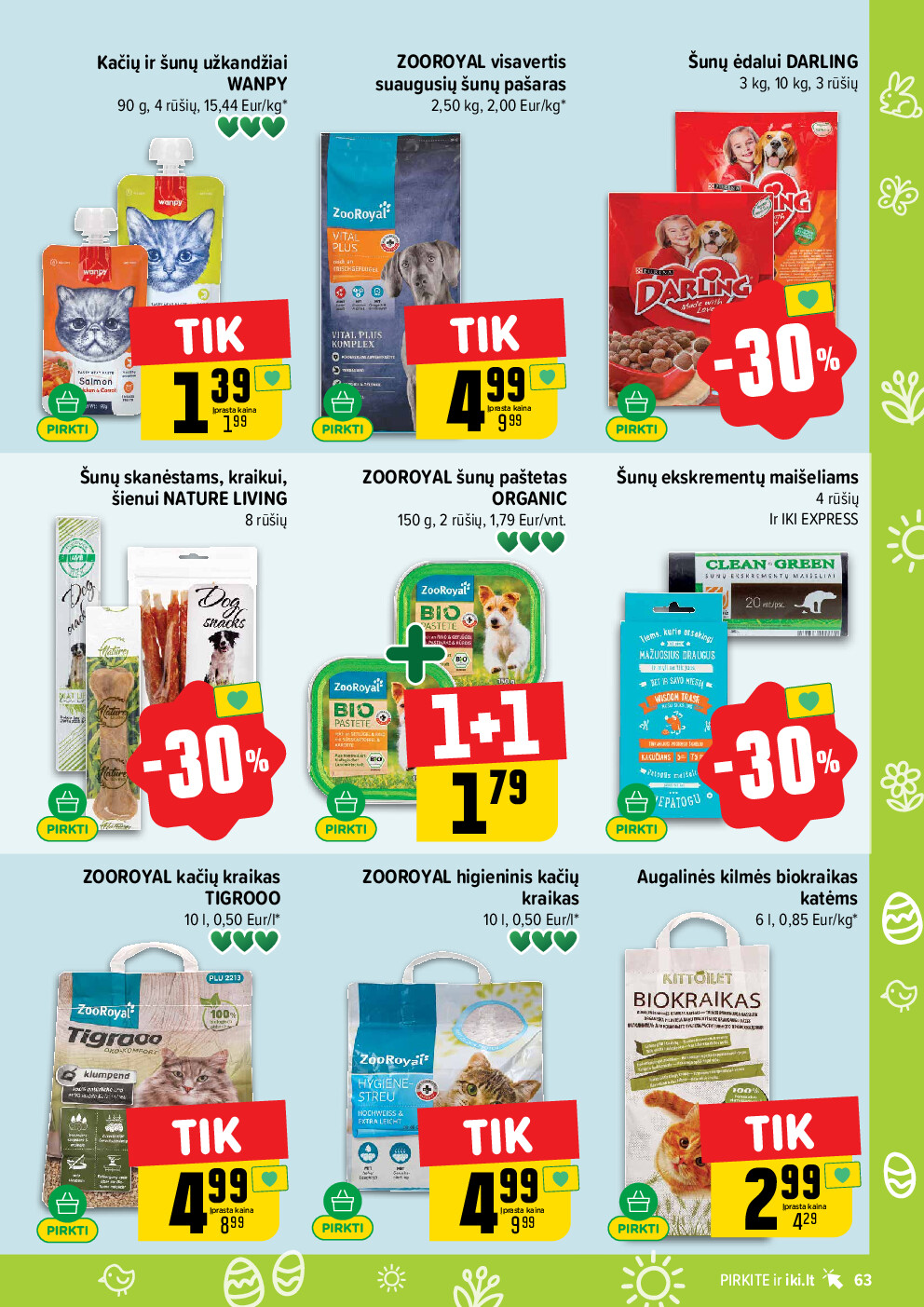 iki - IKI Kaininis leidinys Nr. 12 (2026-03-16 - 2026-03-22) - page: 63